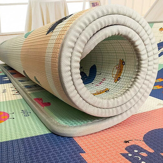 Mat de rastreo de bebés Xiaokuer 2.5 cm Mat de la noche espesada Mat de la cama Baby Baby Baby Foam Ambientally Foam impermeable y a prueba de otoño Xiaokuer Altura 180 cm * 120 cm