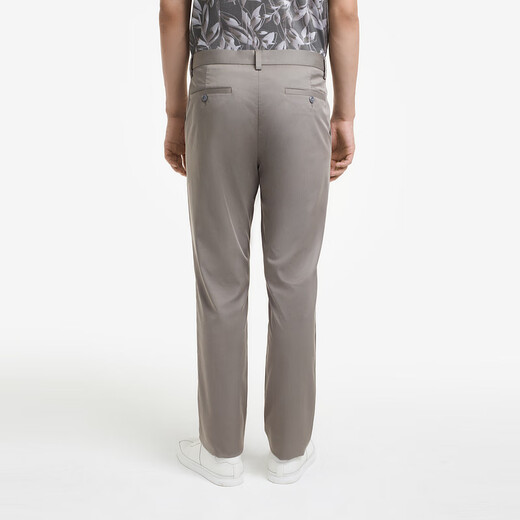 
Jinba Men's Spring and Summer Modal Mulberry Silk Leisure Pants BQXE1381 Shallow Apricot A (regular version) 33