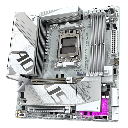 技嘉B850 电竞雕冰雕大板 主板搭AMD 锐龙7000/9000系列 散片盒装 9700X/9800X3D 主板CPU套装 板U套装 技嘉 B850M  冰雕白板 AMD 锐龙9 9900X盒装