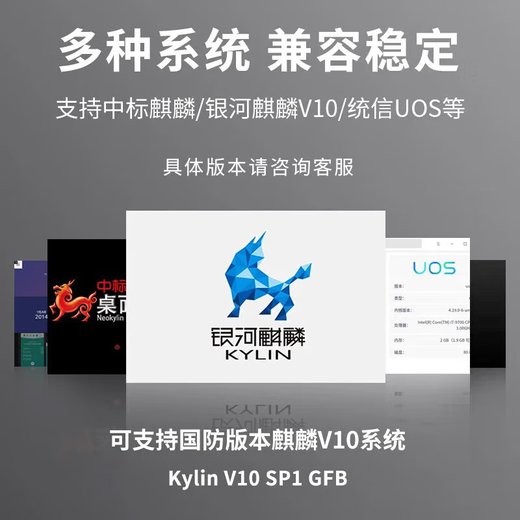 Benyu Domestic chip CPU computer server Feiteng Tengrui D2000 D3000 FT2000+ Zhaoxin Haiguang HG3350 workstation Ascend GPU graphics desktop host package nine (X86 Haiguang 3350*2 16-core Kirin system) single host