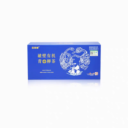 趣雪唐《趣雪唐》破壁青钱柳茶源有机种植植物界大熊猫3g＊60袋/盒 青钱柳叶茶1盒 60小袋