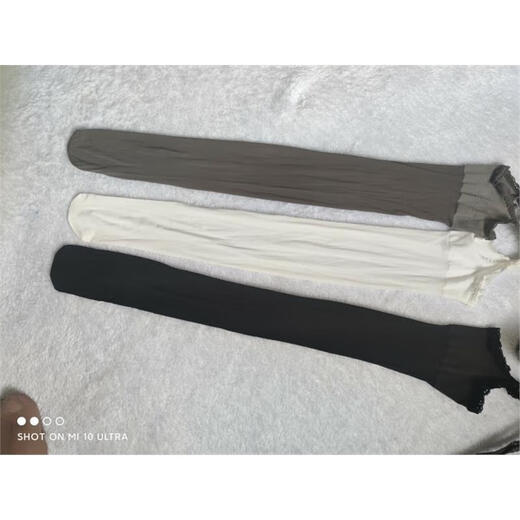 Feiyu Tenderness Series Mask Milk Silk Ultra-Thin Four-Side Crotch Hollow Lace Suspender One-piece Sexy Long Pantyhose White One Size