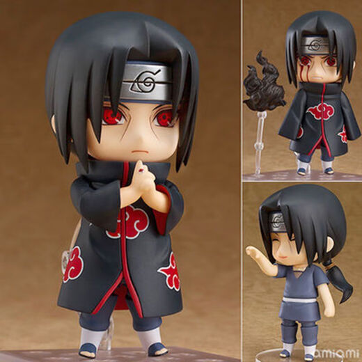 Q Version von Naruto GSC Clay Man Animation Abbildung Six Path Naruto Sasuke Itachi Kakashi Obito Model Ornament Kakashi 724