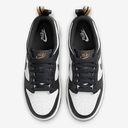 Nike Nike Basketball Shoes Shoes Women's Shoes Airjordanaj1 Board Shoes Spring Low Top Breathable Casual Ligero Sports Sports Showery Dh9764-001 Little Panda 36 en blanco y negro 36