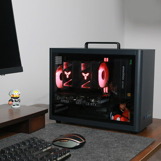 AMD R5 5600/RX7650GRE/6500XT mini host ITX complete portable DIY computer assembly machine desktop mini office desktop AI PC computer configuration ten丨R5 9600X/RTX5060Ti