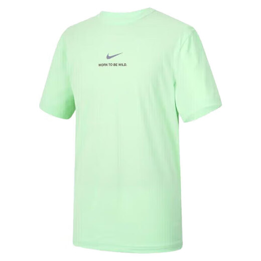 Nike (NIKE) T-shirt men's new summer sportswear fitness training trendy and comfortable breathable round neck half-sleeved short sleeve HF6169-376/ M