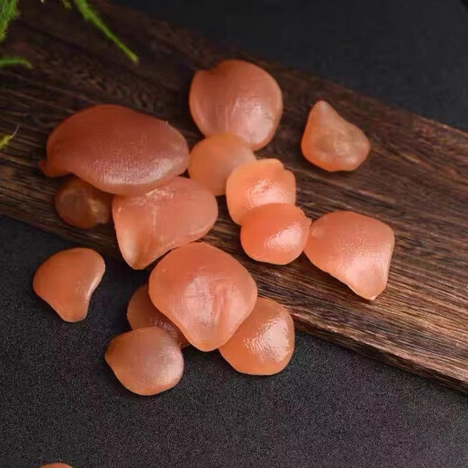 Shuque Big Herring Stonefish Shocking Stone Fish Throat Bone Anti-Frightening Natural Extra Large Fish Essence Raw Fish Frightening Bone 15-16g Raw Stone (Send Rope + Tools)