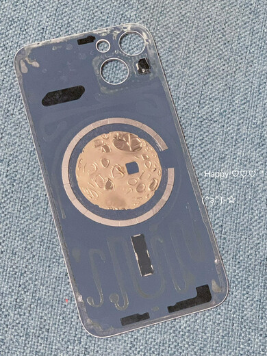 Suitable for Apple 12 original rear glass 13 back cover iPhone 11 disassembled rear screen 12 mini original disassembled rear glass 9 new tools and glue please note the color 12 original back cover