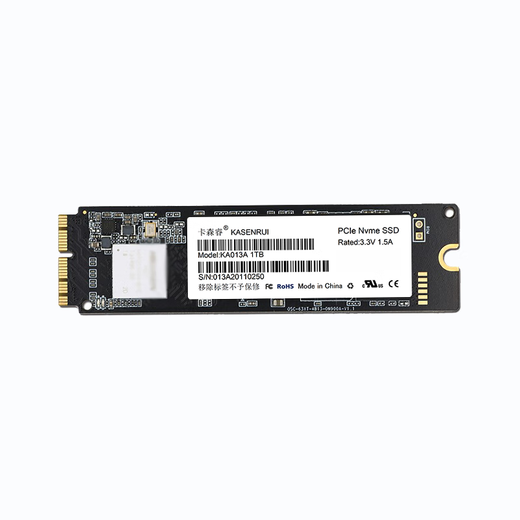 卡森睿（KASENRUI）卡森睿适用于苹果APPLEMacBook air A1466 A1465 Pro A1502 A1398笔记本电脑升级扩容SSD固态硬盘 全新副厂硬盘 512G预装双系统