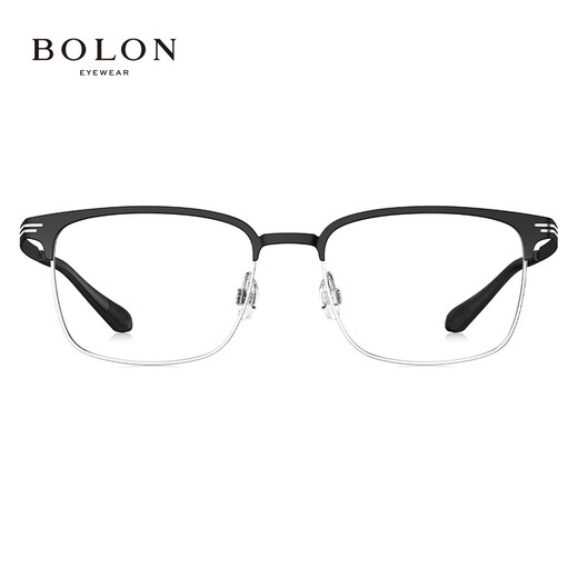 
BOLON Tyrannosaurus Glasses 25 New Year Myopia Glasses Light Business Eyebrow Frame Titanium Frame Optical Frame Male and Female BA7027 B15-Silver Single Frame