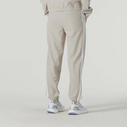 阿迪达斯 （adidas）女装套装秋季新款运动服立领夹克外套上衣休闲裤束脚长裤 两件套 JE6173+JD6522/梭织 M/165