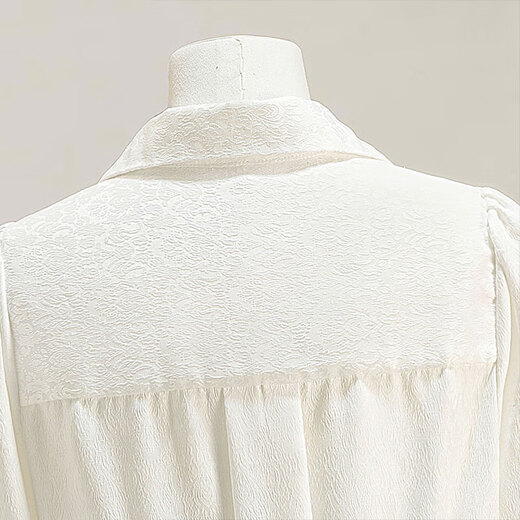 Sibaishe new Chinese shirt 2026 spring new women's simple temperament lapel single-breasted shirt