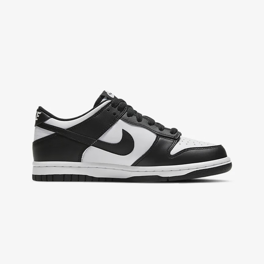 耐克（NIKE）DUNK LOW (GS)黑白熊猫夏季新款舒适百搭低帮休闲鞋 CW1590-100 35.5