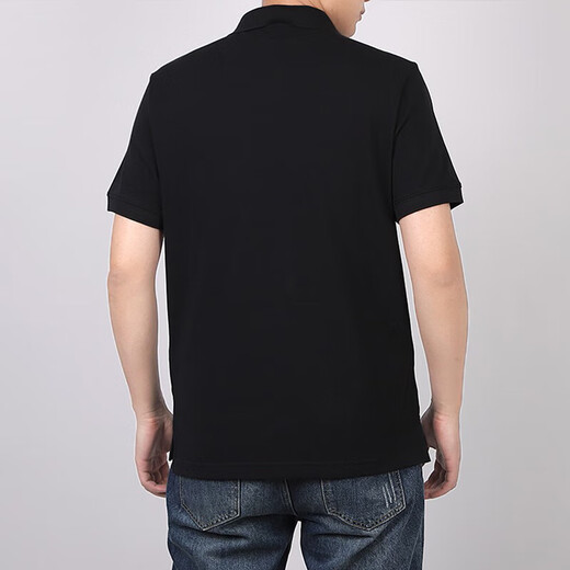 耐克（NIKE）官方t恤男士 夏季新款跑步运动休闲服透气快干短袖翻领polo衫男 FN3895-010/全棉亲肤/黑色/力荐 L 175（建议130-150斤）
