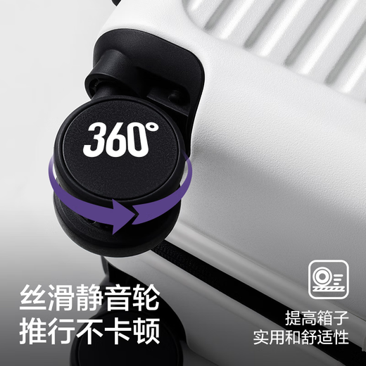 NetEase carefully selects light and tough zipper Rubik's cube box PC zipper box travel large capacity trolley box anti-fall sturdy business trip student box Kaiyun Red NEW 26 inches