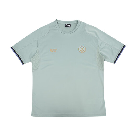 Amporio Armani T-Shirt Herren-Logo gedruckter Baumwoll-Kurzärmel-T-Shirt für Männer (Emporio Armani 2025 Frühlings- und Sommerstil) (U902) m