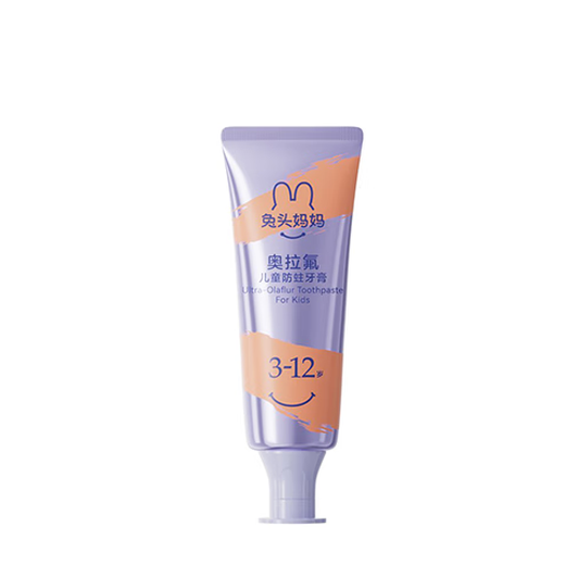Co-branded by Rabbit Head Mother Nezha High-purity Aoloft Children's Toothpaste Anti-Carcity Anti-Caltar Peach Taste Not Spicy No Spicy Mouth 3-12 Years
