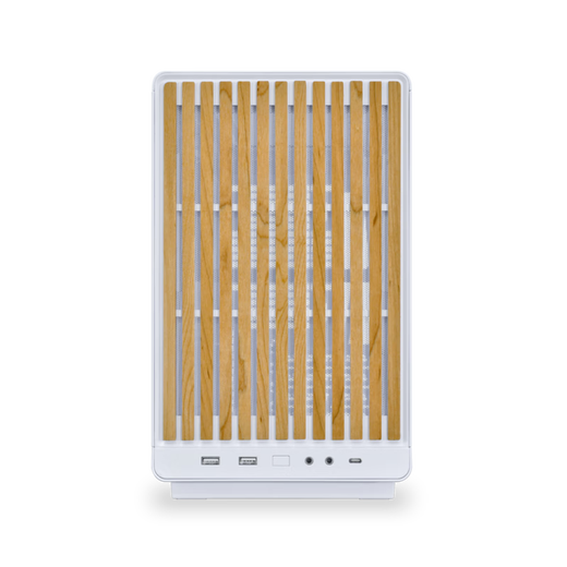 LIANLI Lian Li A3 wood version chassis white standard version/wood art/supports M-ATX motherboard/ATX short power supply/360 water cooling/415mm long graphics card