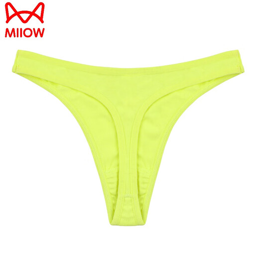 
Catman men's thong high-square pure cotton hollow sexy hip lifting T-trousers low-waisted men's nightclub markless briefs trendy white XL 135-150