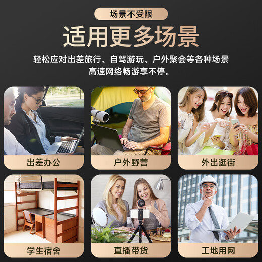 ZTE (ZTE) portable wifi6 mobile wireless network card card-free portable router 4g high-speed accompanying network hotspot 2025 genuine unlimited national general traffic 5GUFIPRO