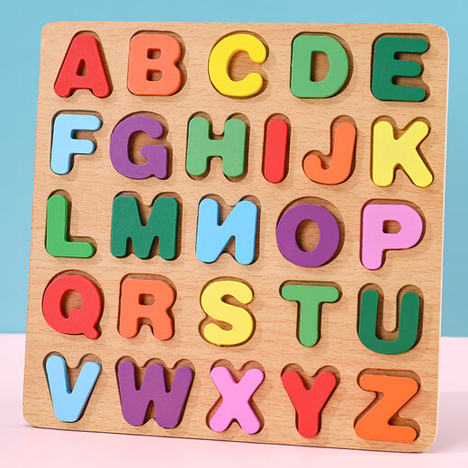 Yusenyi Puzzle Digital Digital Teaching Board de juguete Ponboard Bloques de construcción temprana Bloques de mano Pinyin Cartas de 3 años de edad Geométrica en forma de panel geométrico/cuadrado (con imagen base)