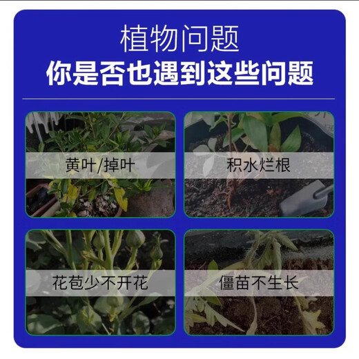 Aishangke plant regenerator universal concentrated nutrient solution powerful germination, rooting and seedling resurrection liquid dead tree flower universal type 18g 6 bottles in a box
