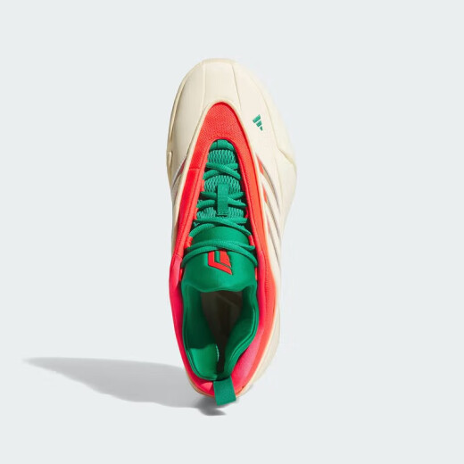 阿迪达斯 （adidas）男鞋2025新款夏季利拉德9代DAME专业篮球鞋实战缓震运动休闲鞋 JH6627圣诞配色 44.5