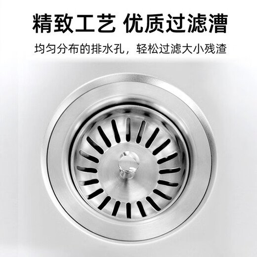 
Kohler 304 stainless steel sink top-bench and bottom-bench kitchen basin kitchen hand washing basin small single tank 3884T Kohler 3884T single tank kitchen basin 3884T-C-NA