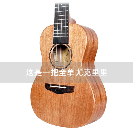 本森全单板尤克里里初学者新手入门尤克里里乌克丽丽小吉他成人 全单23英寸