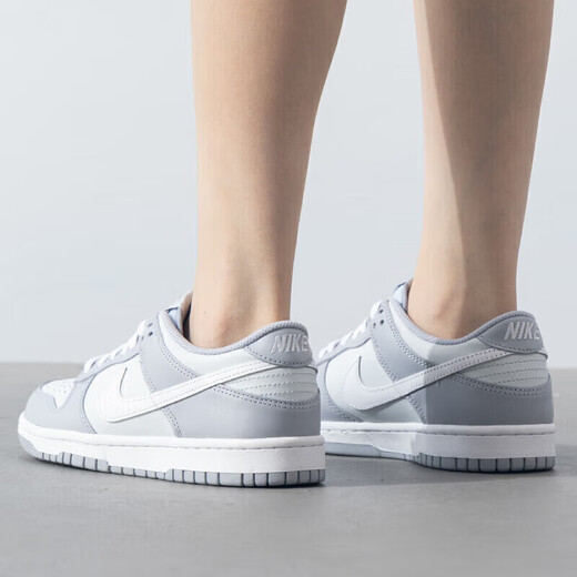 Nike (NIKE) women's casual shoes 2025 summer new DUNK LOW shock-absorbing wear-resistant low-top lightweight breathable sports shoes DH9765-001 35.5