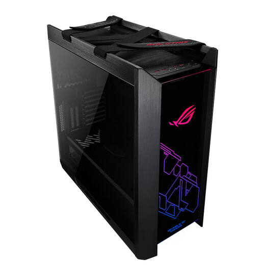 ROG ASUS ROG GX601 Helios full tower supports EATX9900k multi-graphics card assembly host water-cooled cooling computer desktop chassis Shengguang synchronization
