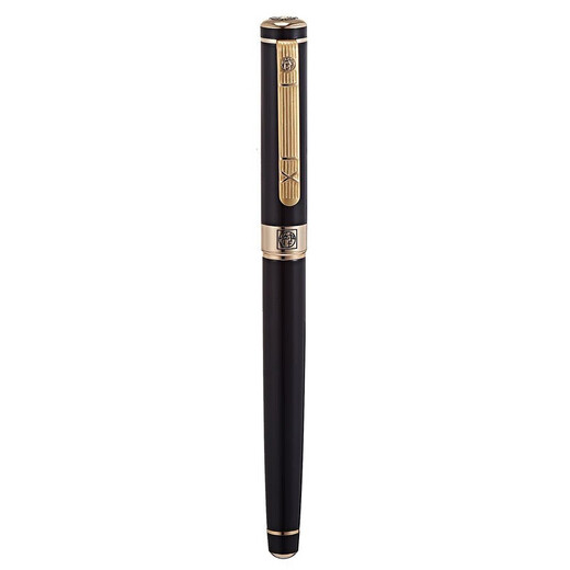毕加索（pimio） 24新款 902弯尖美工笔硬笔书法钢笔1.0mm艺术签名笔学生弯头练字书法笔 【1.0mm】902黑色金夹美工笔弯尖