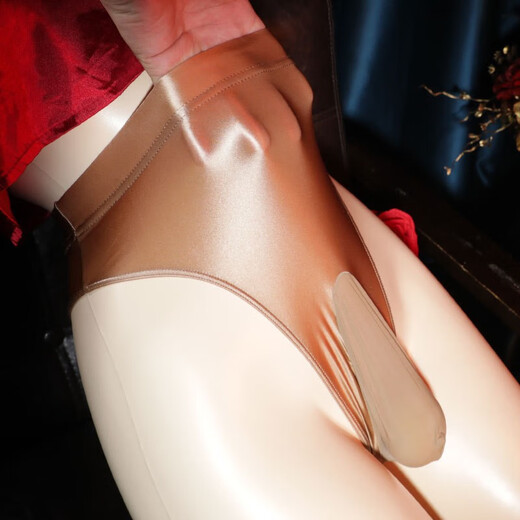 Lan Yijia Smooth Thong Men's Sexy To-toperseurs hauts hauts minces translucides sexy sous-vêtements oncle tepi string grande taille violette 2xl Taille (bouche fermée) 150-180jin [Jin est égal à 0,5 kg]