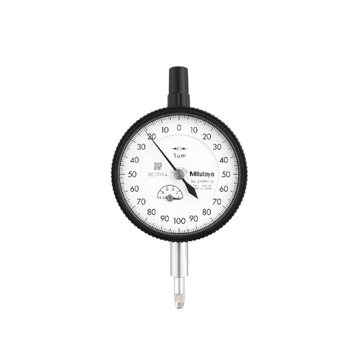 Mitutoyo dial indicator, high precision 0.001 pointer indicator, imported from Japan, 2109AB-10/0-1mm/5 m flat back cover