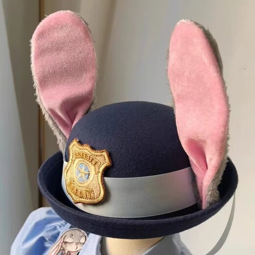 Oxygen Home Judy Hat Bunny Bowl Histor Crazy Zootopia Oficial de policía de Judy Judy Headband Dadvess Adulto Judy Bunny Bowl