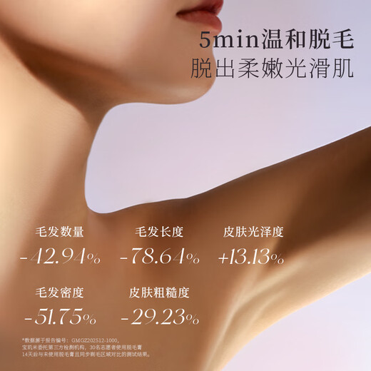 Breguet Rice Hair Removal Cream 20g Mild Hair Removal Cream for Men and Women Armpits, Limbs, Non-Lip Beards, Private and Non-Permanent