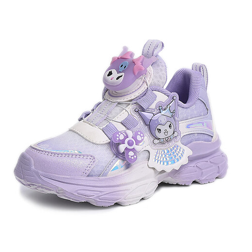 Philippine Cat Girls Kulomi Kick-Box Sandals Children's Rotating Buckle Twist Beach Shoes Student Cartoon Princess Windmill Shoes SQ-838 Pink Mesh Spot 5 to 14 years old 28 Inner length 17.6 cm