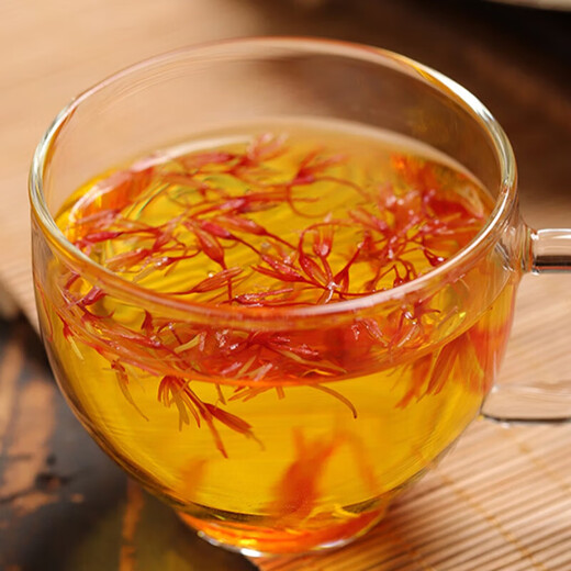 伊梵麦新疆红花精选品质藏红花中药材无硫无染色泡脚红花非泡水喝滋补正品 红花250克
