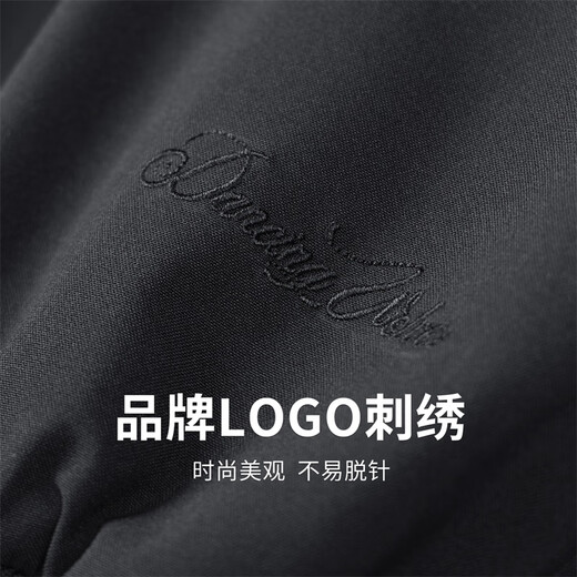 Dances with Wolves Exquisite Lining Baseball Collar Jacket Men's 2025 Autumn New Solid Color Casual All-match Flight Jacket 1019 Black 001 L (175)