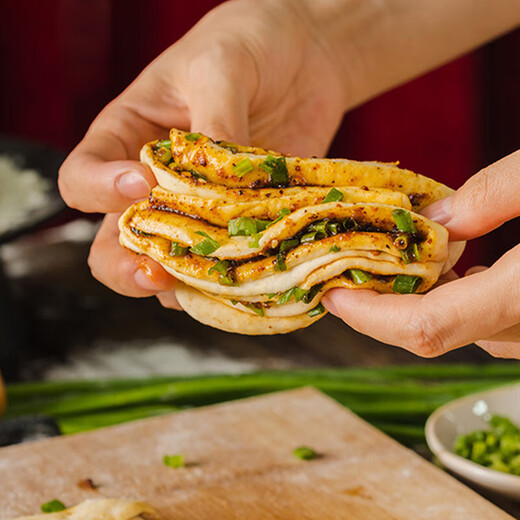 One-day fresh pastry, salt and pepper rolls 340g/4*5 bags, air fryer, morning and dinner steamed buns, half-speed food