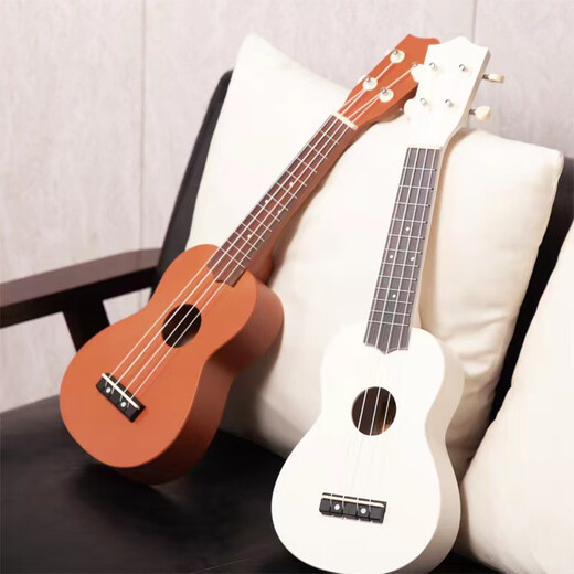 Ibanez23寸尤克里里儿童卡通可爱小吉他乌克丽丽男女生初学者入门乐器 浅蓝色 23英寸
