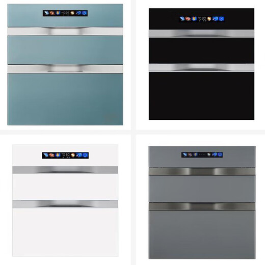 Série OUPAIQUAN CAPAGE DE DÉSINFECTION ENGÉDÉE MÉNAGE À TROIS CAPILITÉ À trois couches Small Temperature Multi-fonction Cupboard Ultraviolet Séchage de petite taille 600 ouvertures hautes en dessous de 580 Écran de couleur en acier inoxydable en acier inoxydable à 580 A717