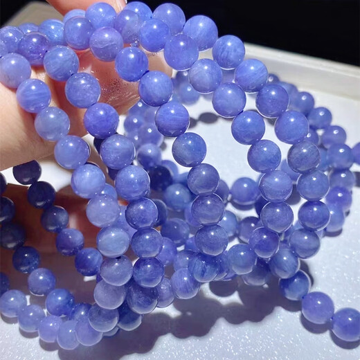 Pop Natural Tanzanite Bracelet Women's Collection Heart of the Ocean Tanzania Gemstone Purple Sapphire Crystal Bracelet S0609 (10 years old store will compensate you 10% for fakes)