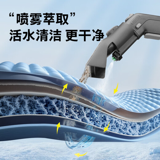 KARCHER original imported multifunctional household fabric sofa cleaning machine, spray and suction integrated cleaning machine for carpets, curtains and mattresses SE 3 COMPACT standard version + WV1