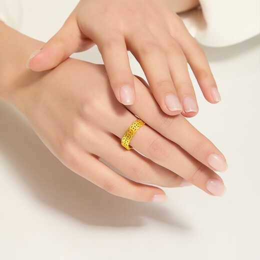 OFK Old Phoenix 999 gold gold clad with silver, I want a coin with pure gold and pure silver ring as a birthday gift, US size 7 ring, 90-105 Old Phoenix gold store model