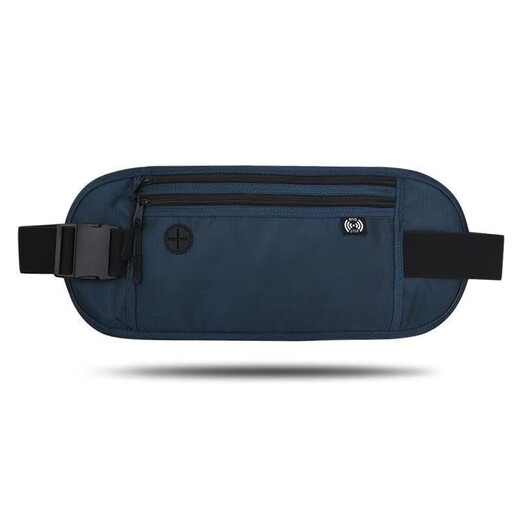 Ying Ni anti-theft waist bag abroad multi-functional invisible European travel for men and women universal passport bag anti-theft wallet gray