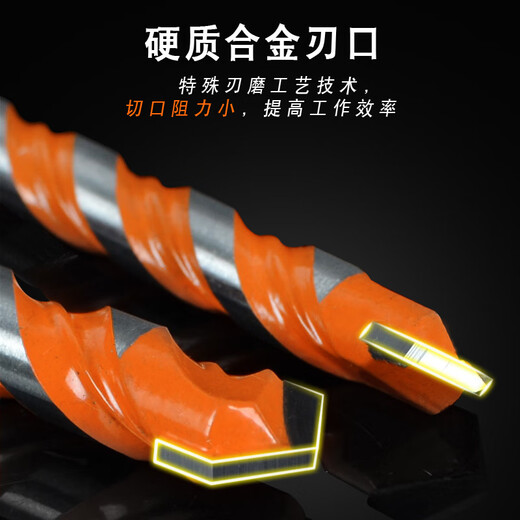 Lichang drill bit for ceramic tile drilling, high hardness cement concrete hole opening, overlord drill, glass alloy triangle drill impact list
