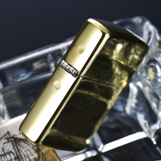 Zippo Lighter Original Genuine Brass es suave para los ancianos, el latón de keroseno a prueba de viento personalizado es suave para - Versión independiente DY9902DK