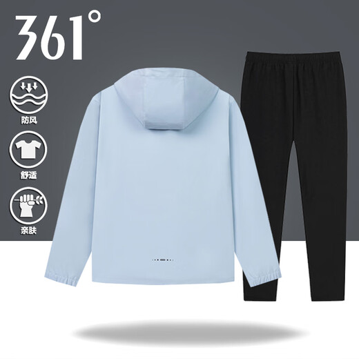 361-Grad-Frauen-Sportjacke Windbreaker Set Short Laded Top Straight Hosen zweiteiler 2025 Herbst neuer Stil Pudding Gelb + Superschwarz (zweiteiliger Set) S 160