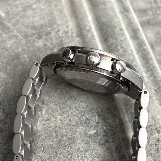 [Second-hand 99 new] OMEGA (OMEGA) Speedmaster series Automatic mechanical men's watch Date display Time function 39mm-Blue disc steel belt eight-pin-3523.80.00 Fake one and three compensation